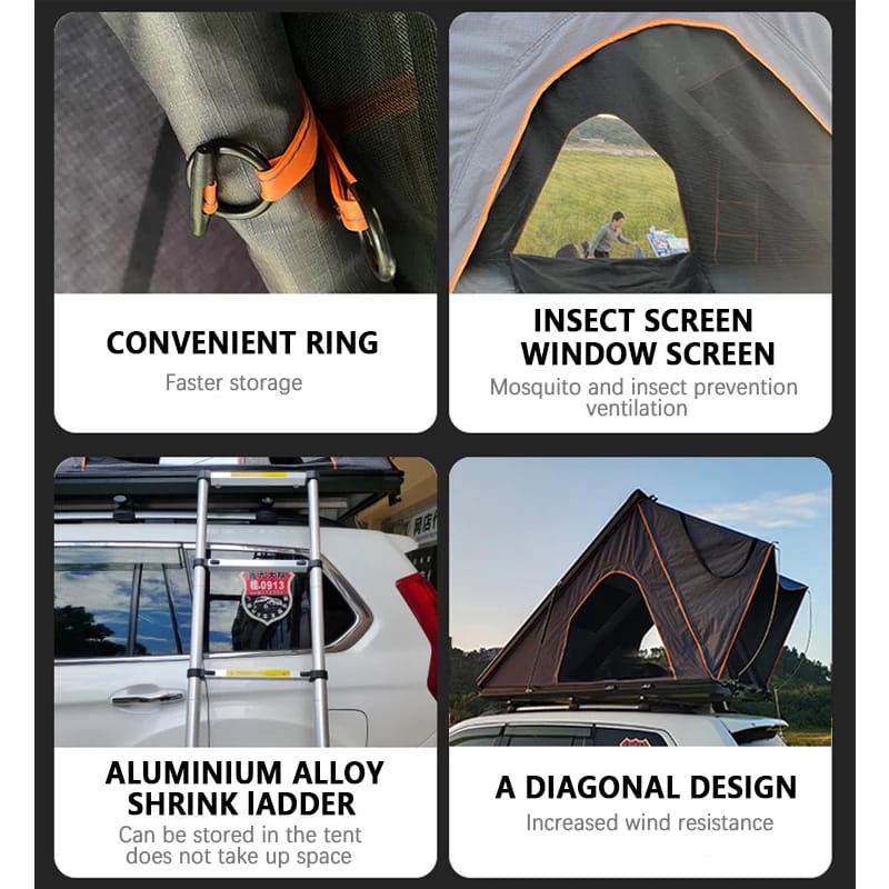 Hard Shell Rooftop Tent X1