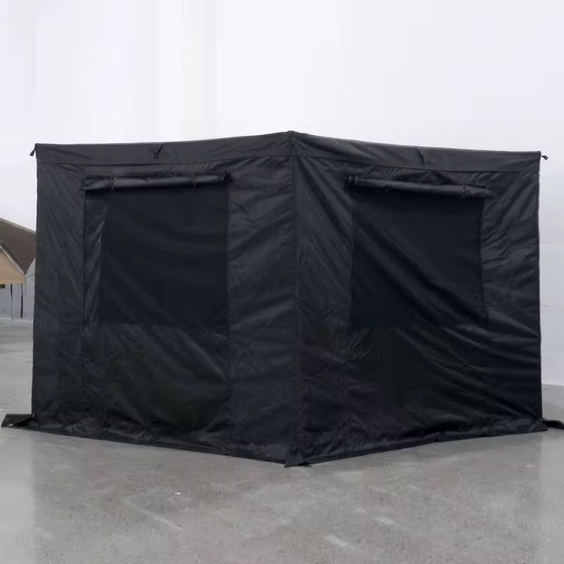 270 Awning Full Cover 2.5x2.5m Round Heavy Duty Stand Free with Powerful LED Strip