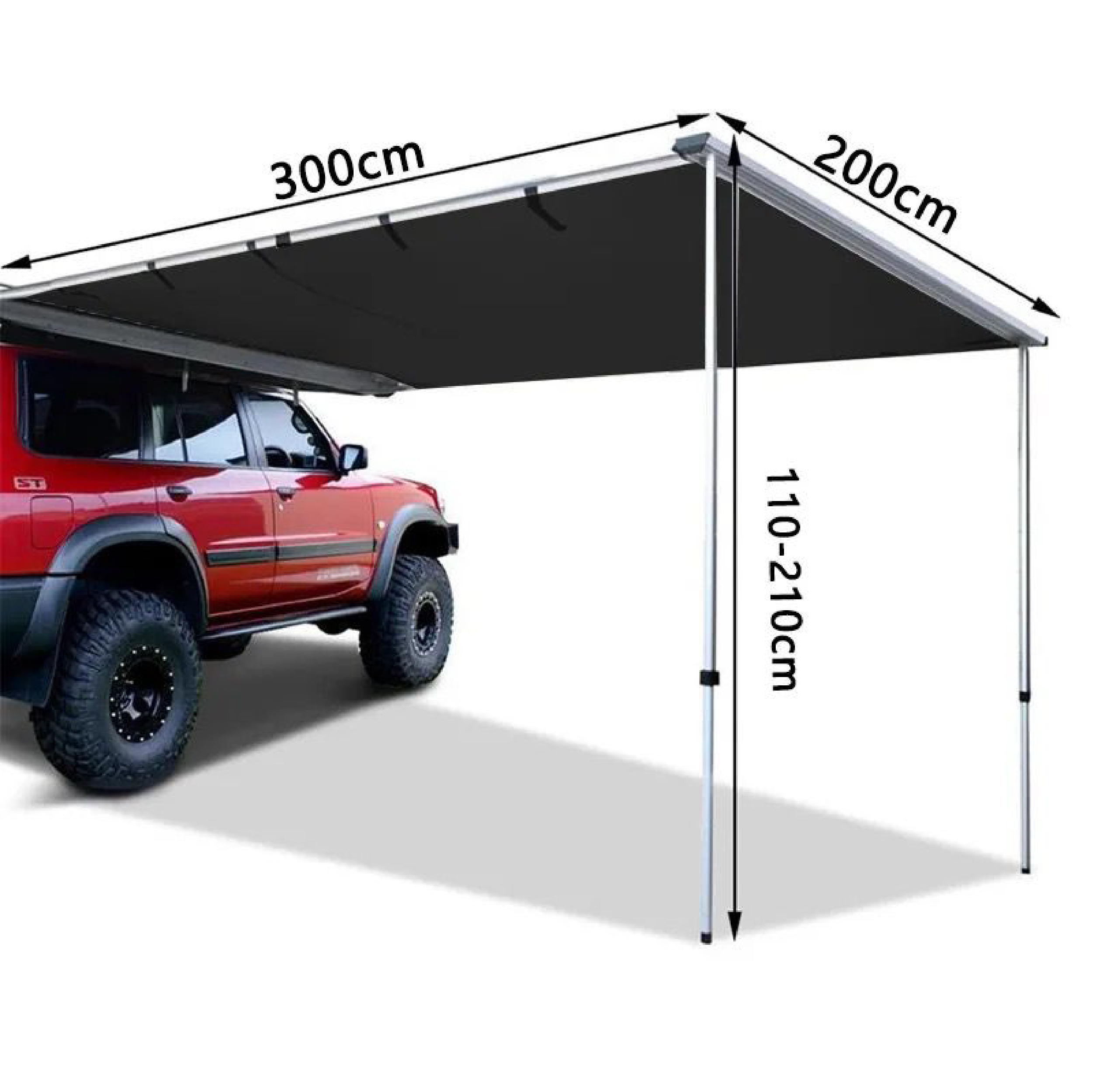 Car camping side awning