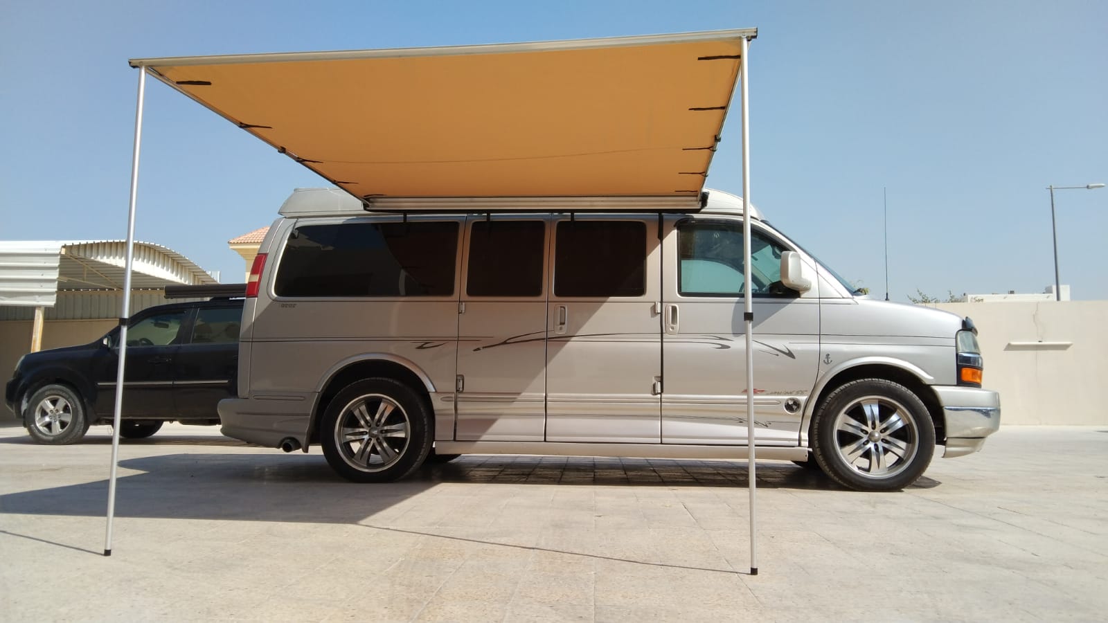 Large Car Side Awning