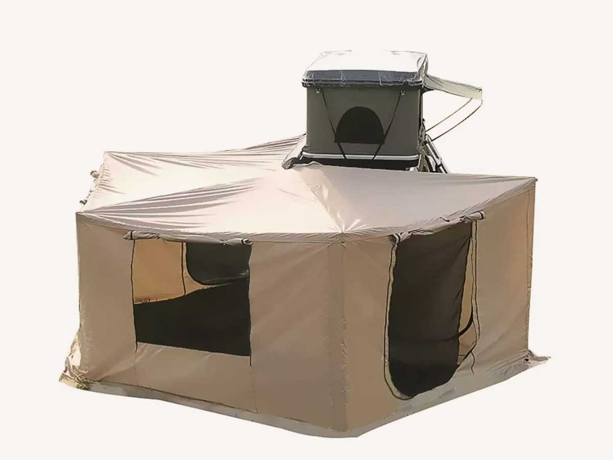 270 Awning with room for Comfort & Safety