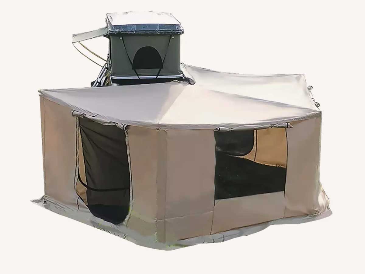 270 Awning with room for Comfort & Safety