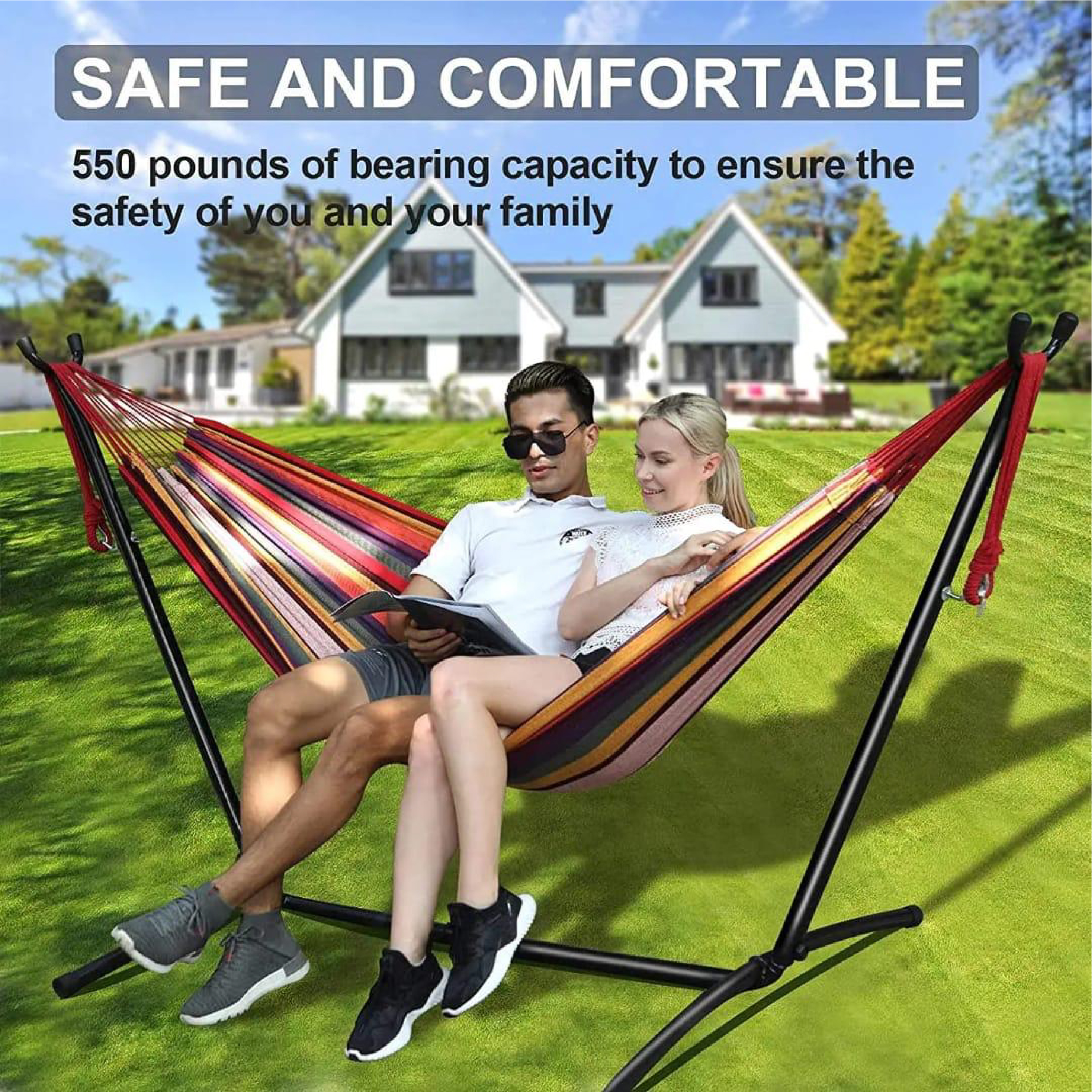 Outdoor Hammock with Frame