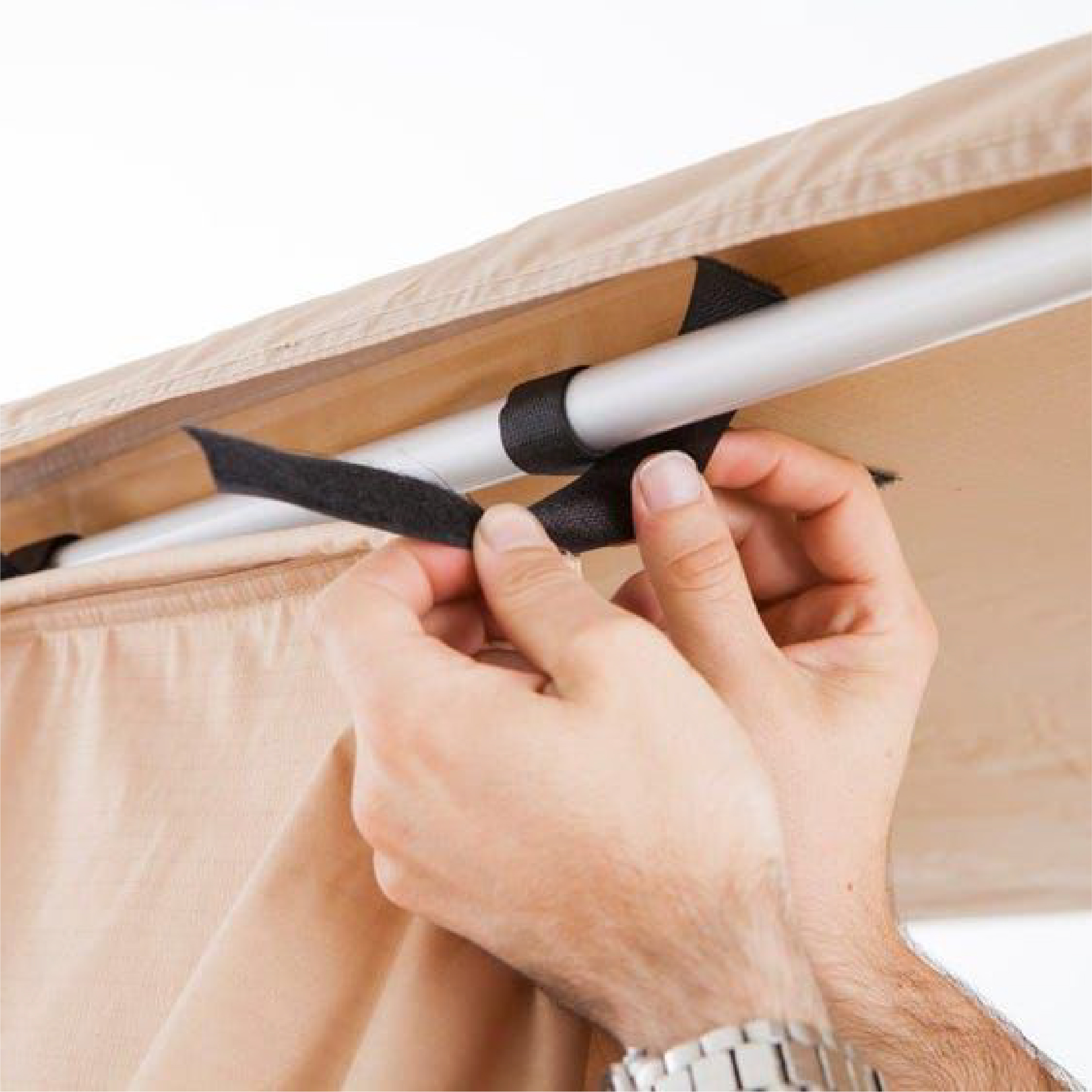Car side awning with full cover tent (2 doors & 2 windows, double layer)