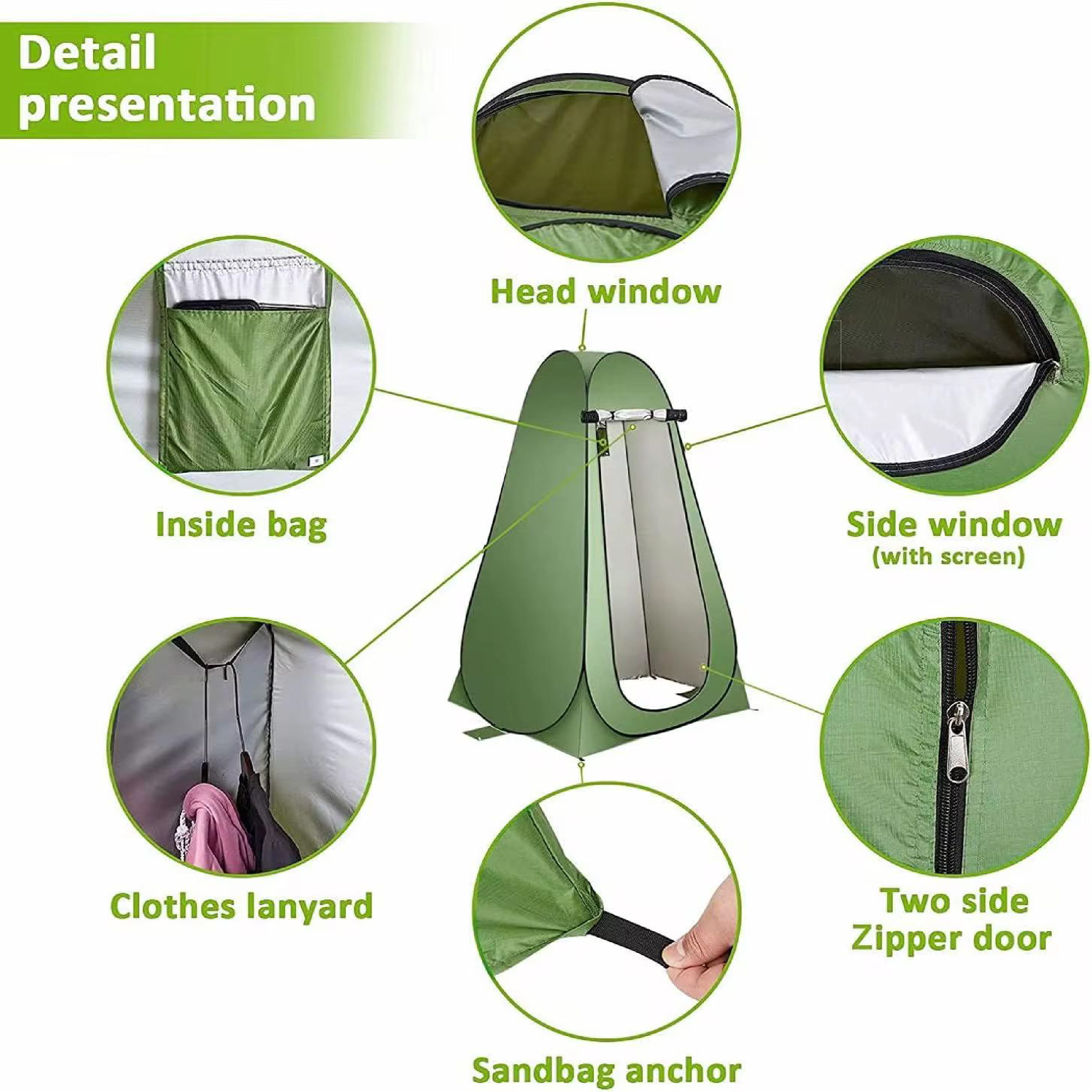 Camping Privacy Tent