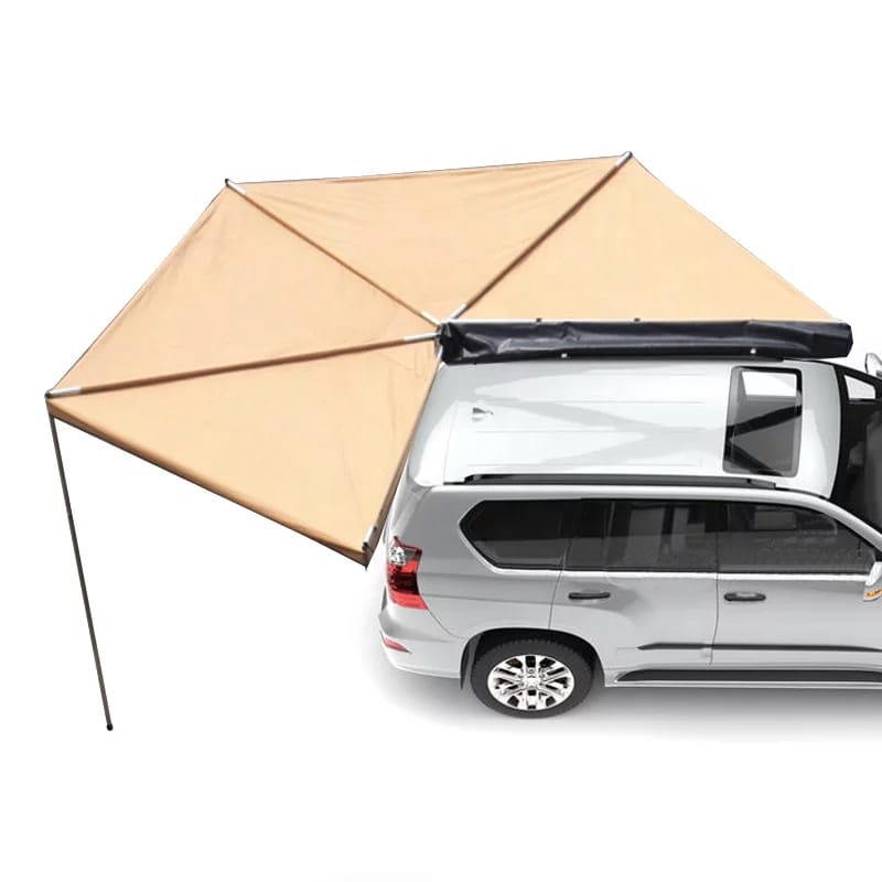 270 Degree 2.5x2.5m Round Car Awning