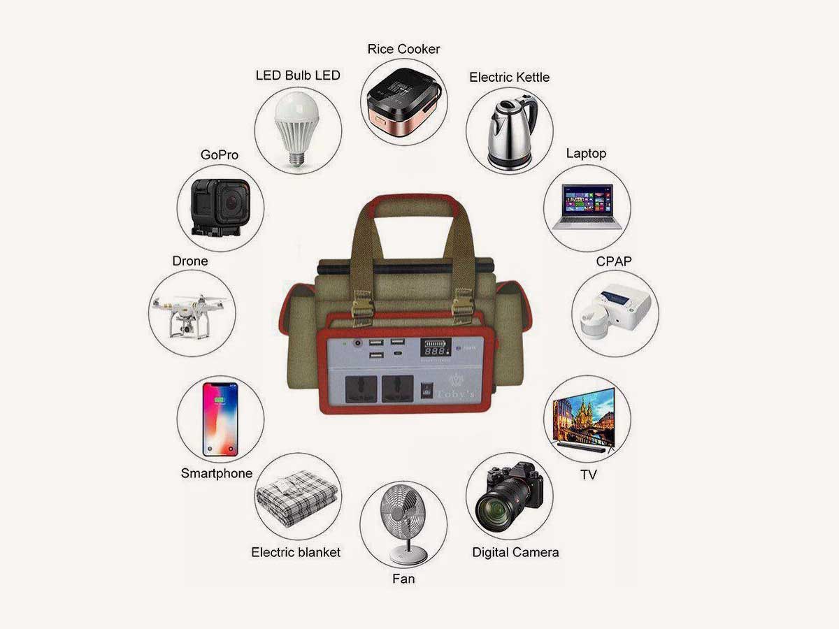 Toby 50A Battery Converter with Light Switch