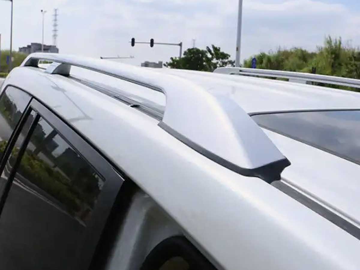 Toyota Prado Roof Rails with End cover shell