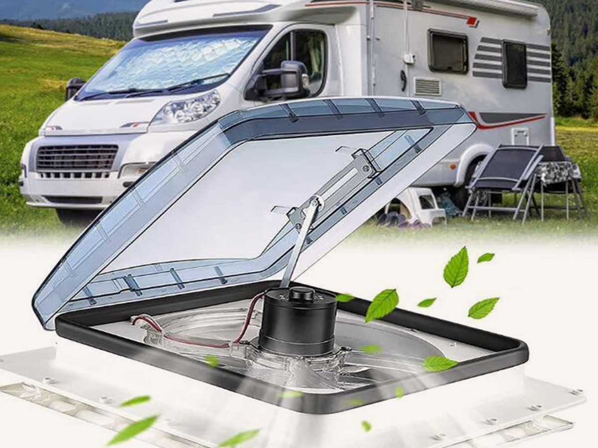 Caravan Roof Vent Fan for Fresh Air Circulation