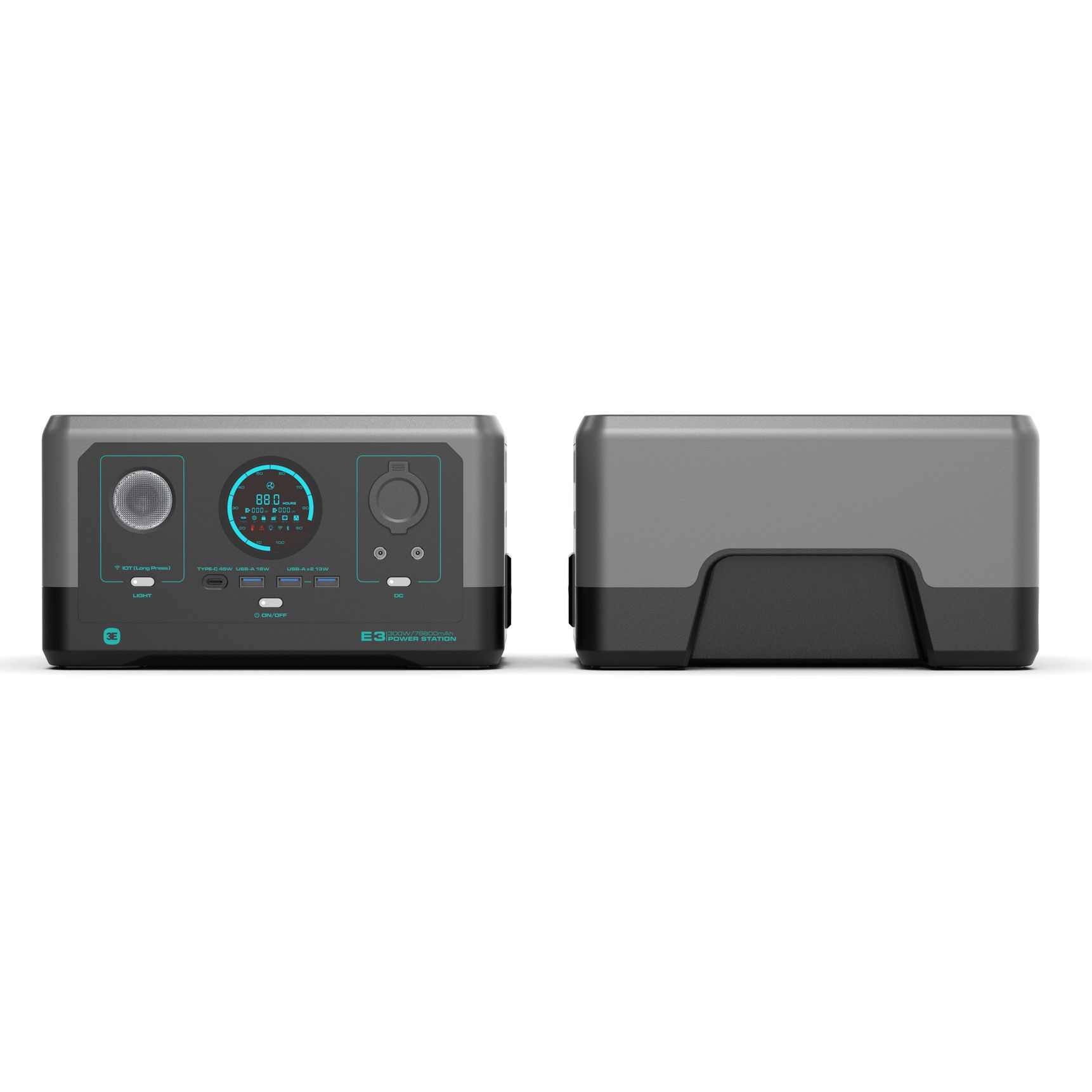 Toby’s TBS-77A Portable Power Station (300Wh, 77,000mAh) with 150W Inverter & Wireless Charging