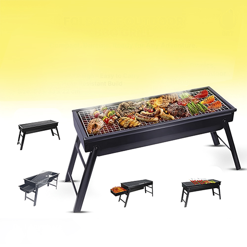 Foldable Outdoor BBQ Grill