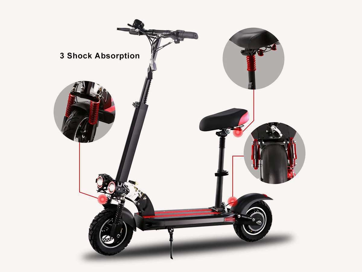 Electric Scooter Free Helmet Free Mobile Holder