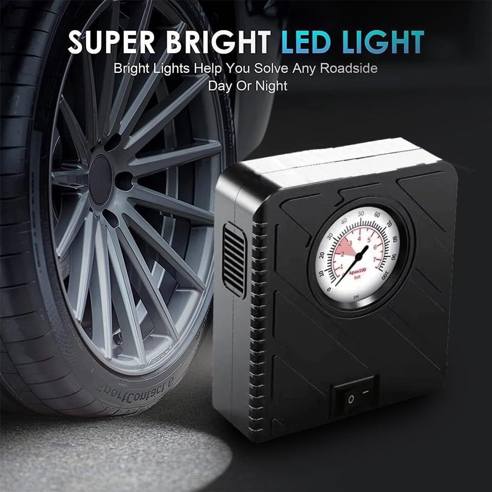 Toby’s X6 Compressor 6000 mAh / 22.2 Wh Power Bank & Jump Starter