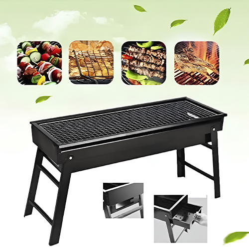 Foldable Outdoor BBQ Grill