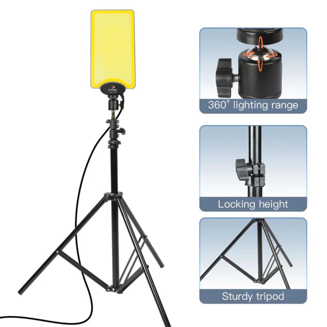 Toby's Outdoor Multifunction 12V LED Camping Light with Tripod Stand