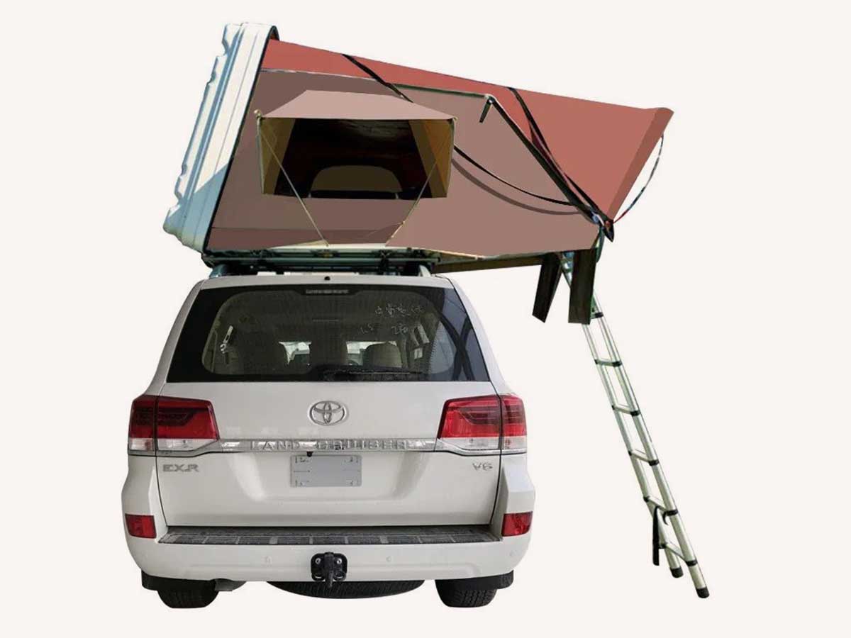 Waterproof Slide Opening Rooftop Tent