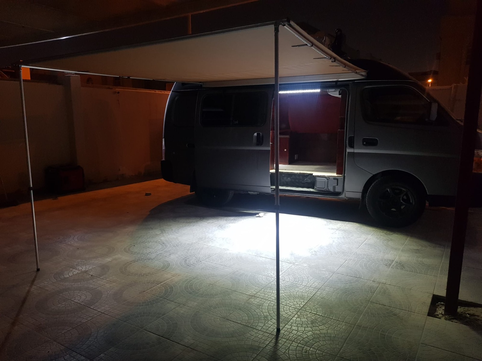 Large Car Side Awning