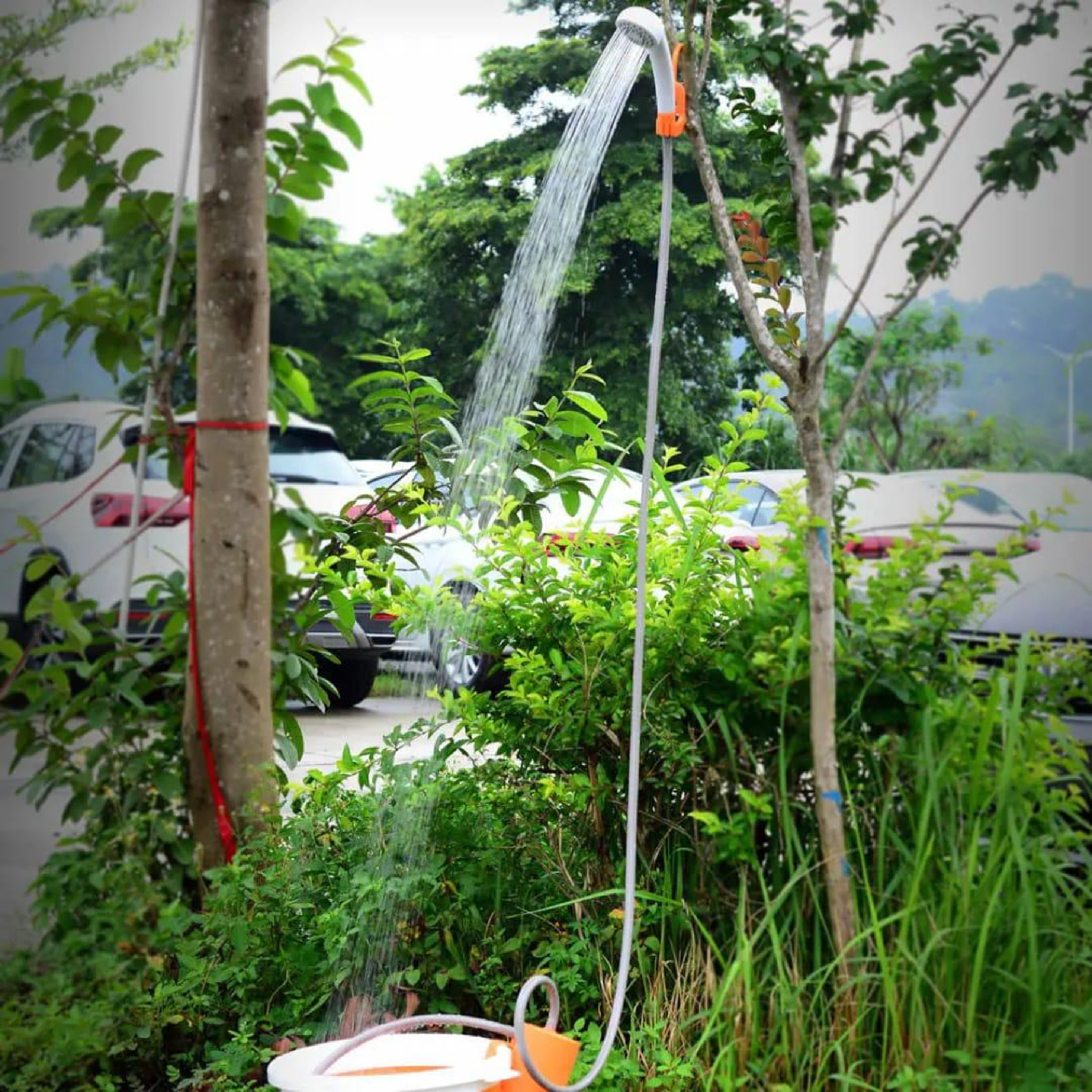 Outdoor Camp Auto Shower