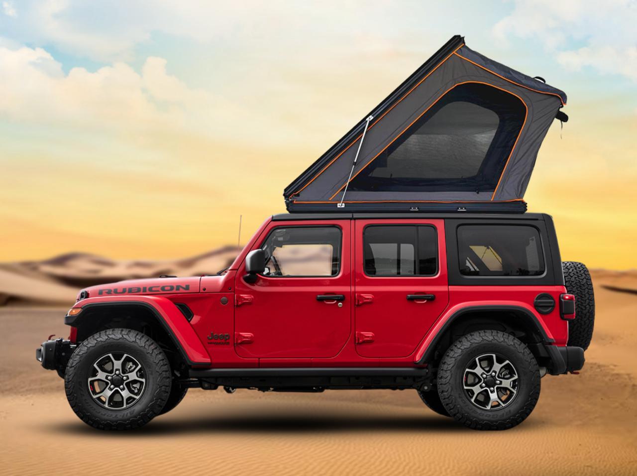 Hard Shell Rooftop Tent X2