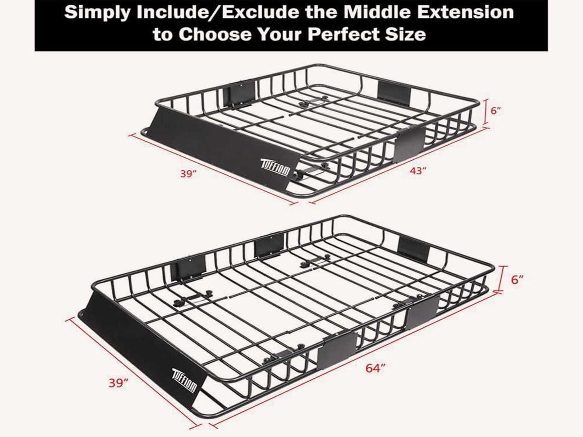 Universal Car Roof Rack – Versatile Storage Solution