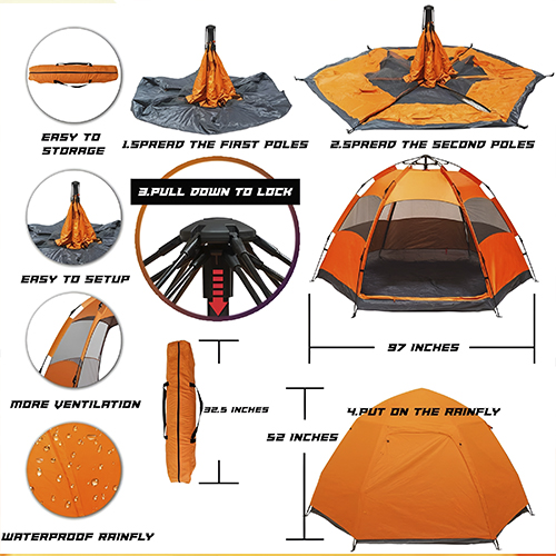 Family Popup Tent