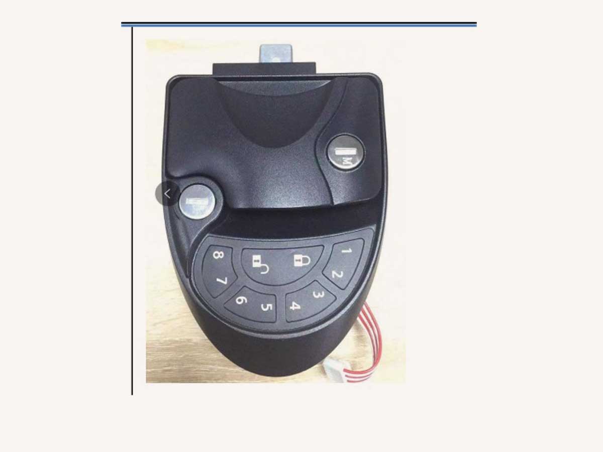 Electronic Keypad Lock with Secure Design