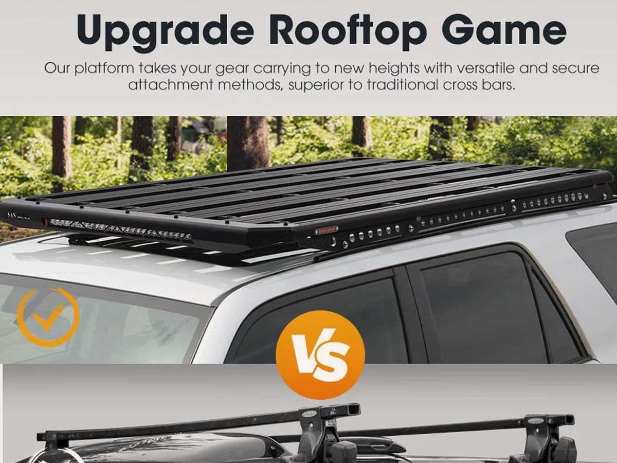 Land Cruiser Roof Rack is a Sturdy