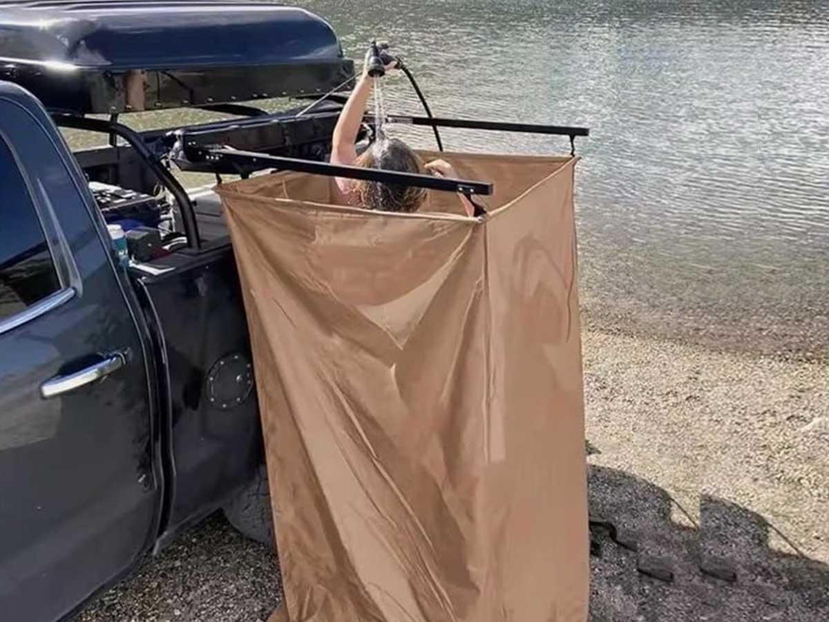 Shower tent for camping 100% Waterproof