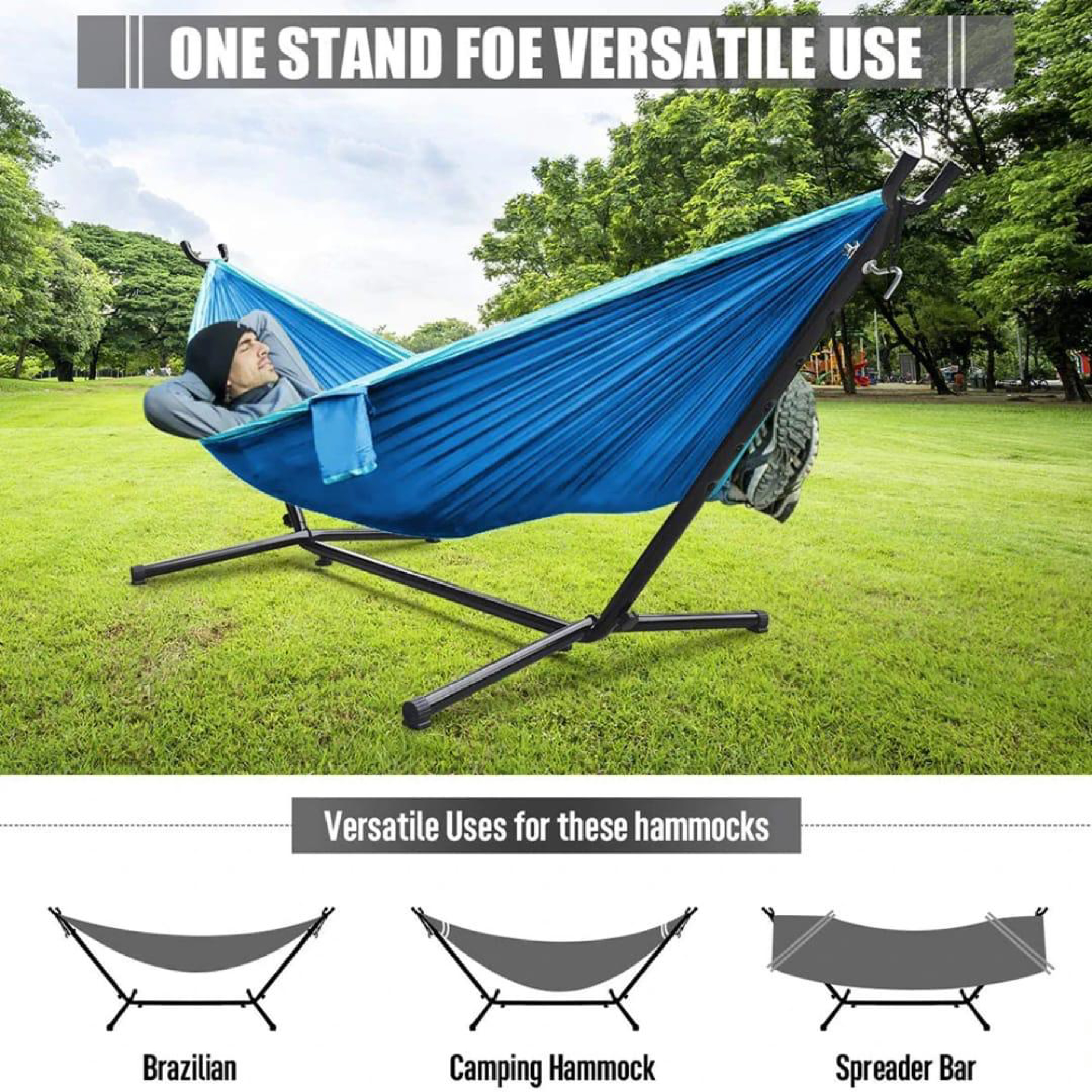 Outdoor Hammock with Frame
