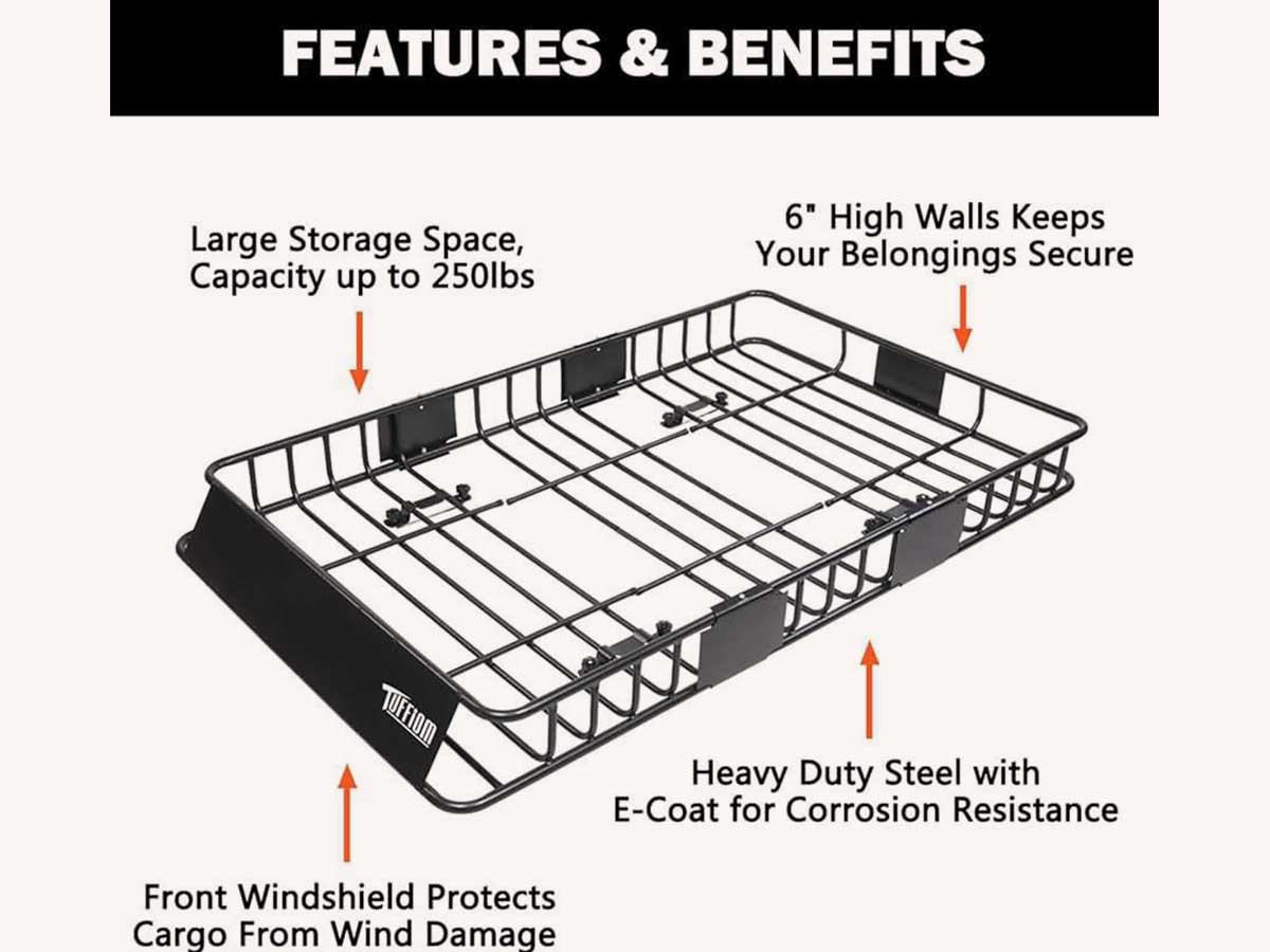 Universal Car Roof Rack – Versatile Storage Solution