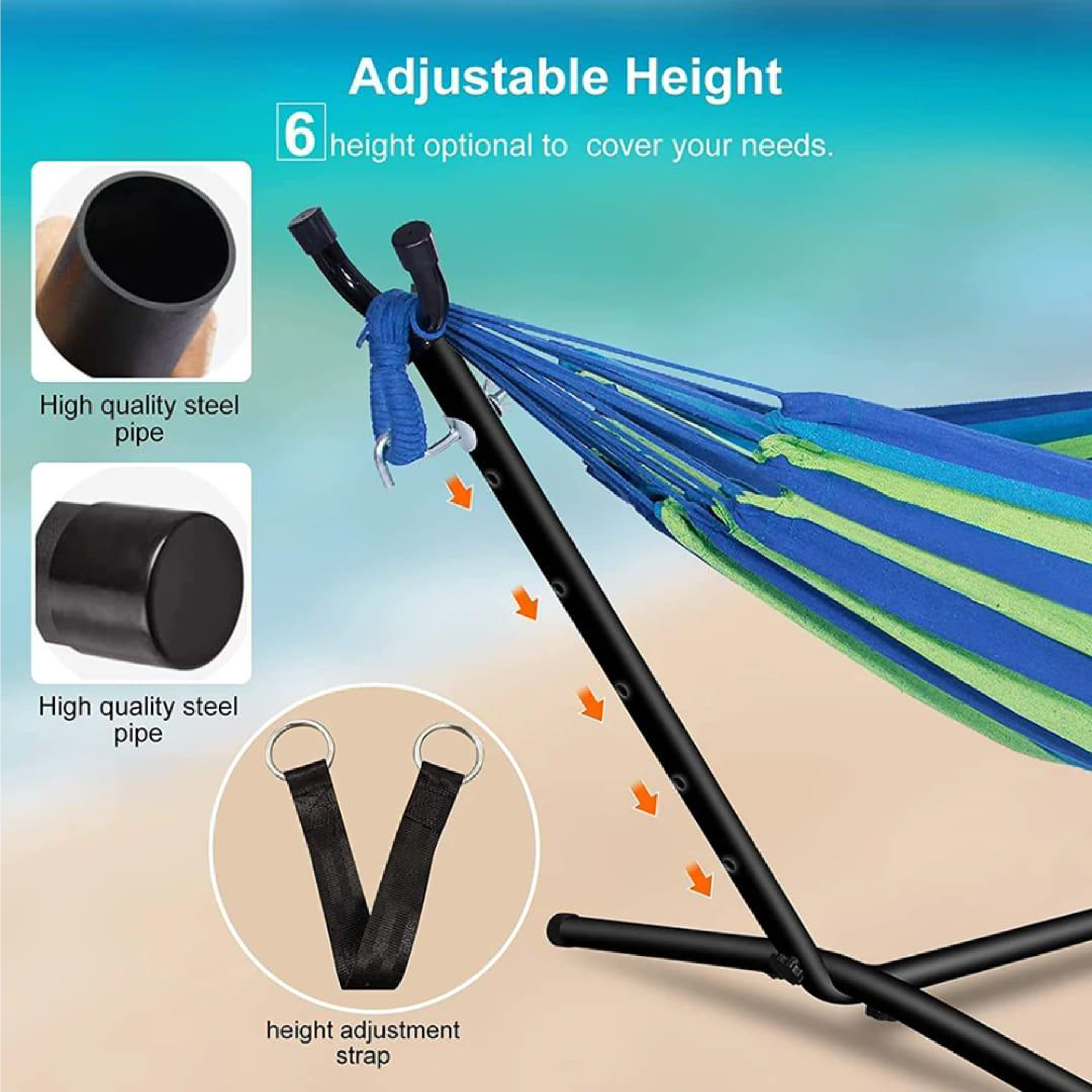 Outdoor Hammock with Frame