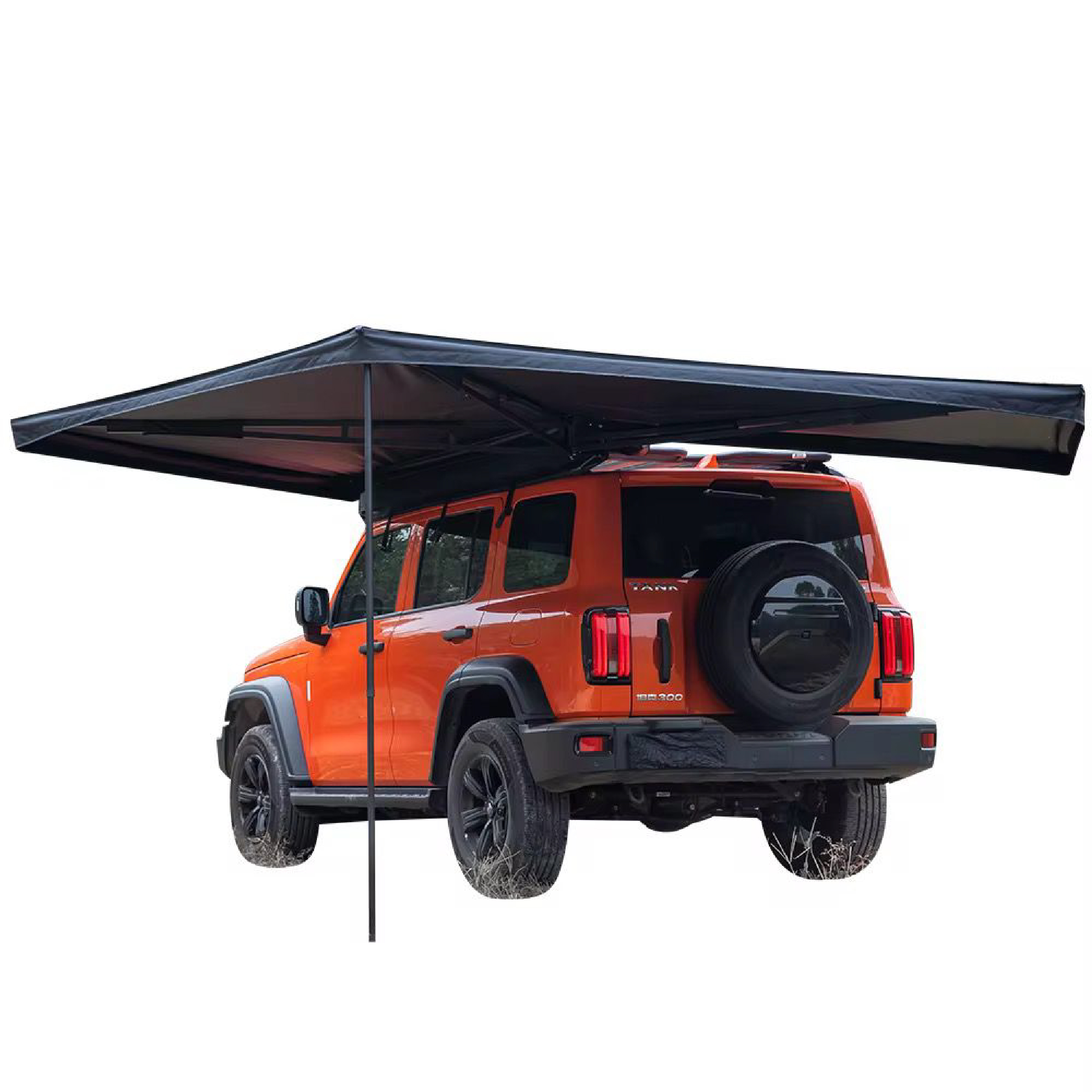 270 Awning 2.5x2.5m Round Heavy Duty Stand Free with Powerful LED Strip