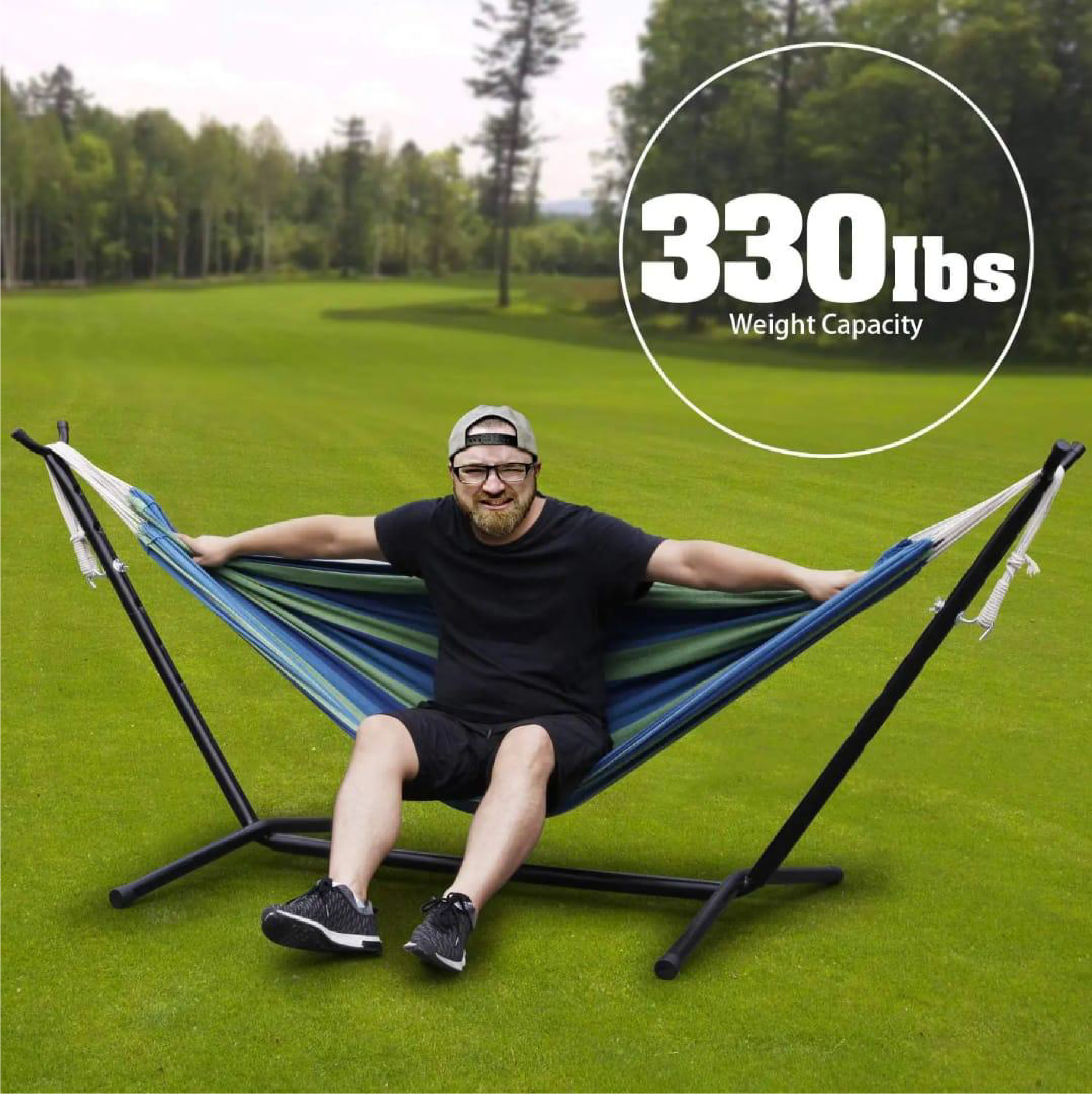 Outdoor Hammock with Frame