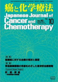 癌と化学療法 2013年10月号の表紙