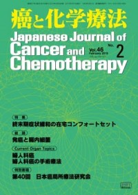 癌と化学療法 2019年2月号の表紙