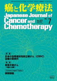 癌と化学療法 2014年7月号の表紙