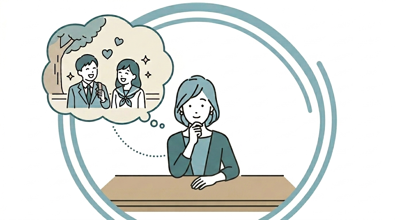 初恋相手を探したいと思っている人の様子