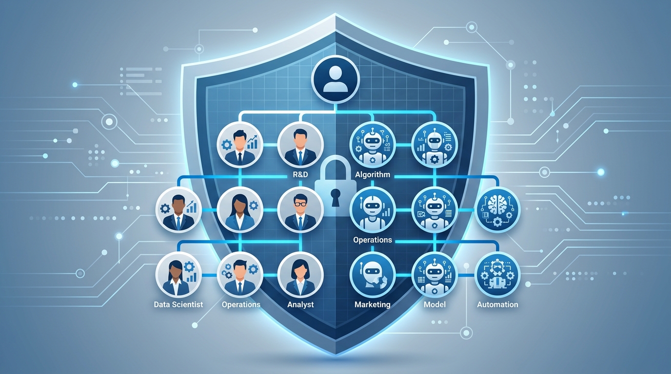 安全なAI導入のための全体フローを示す図解