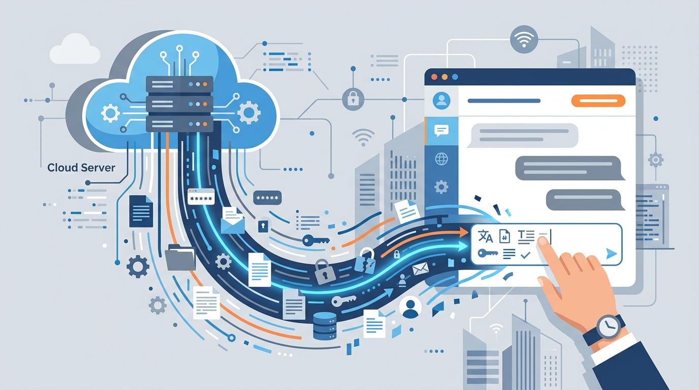 生成AIで情報漏洩が起きる3つのパターンを示す図解