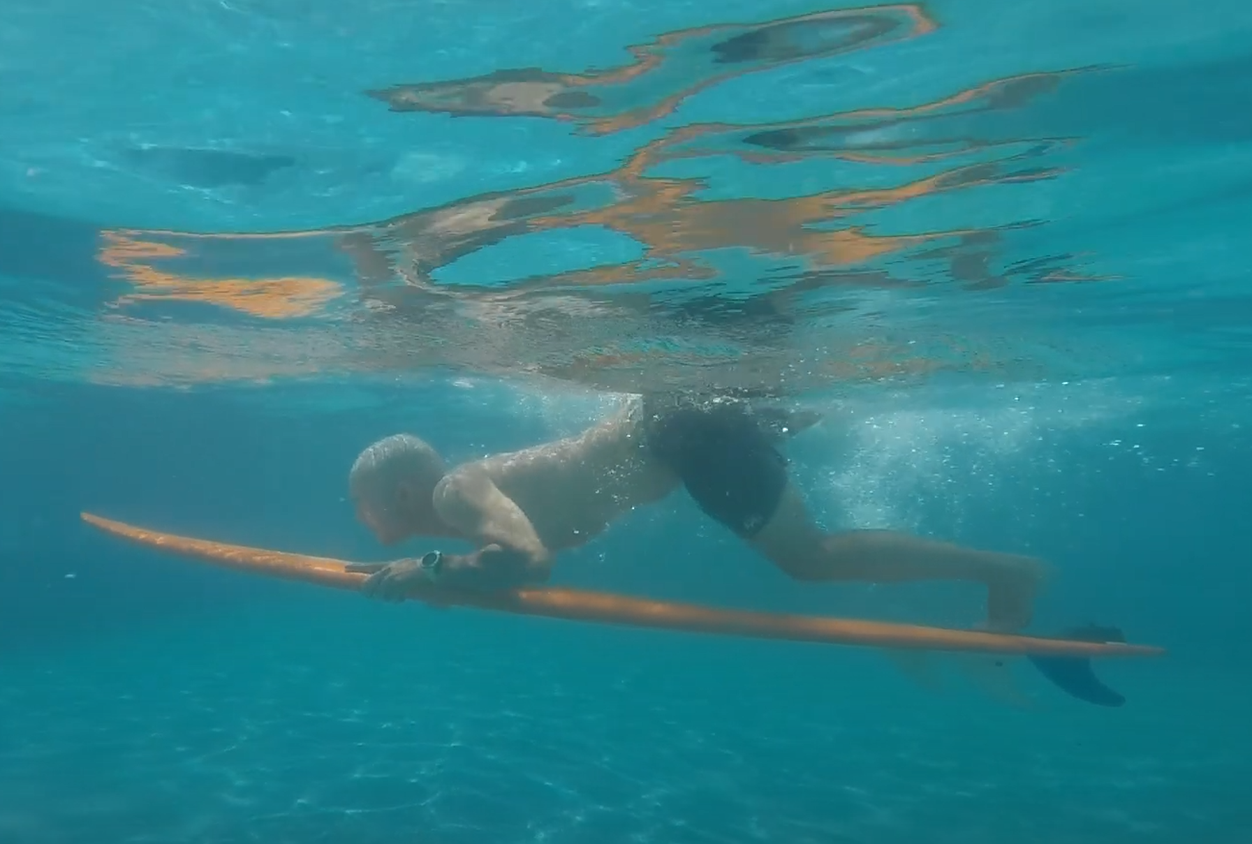ドルフィンスルー（duckdive）について