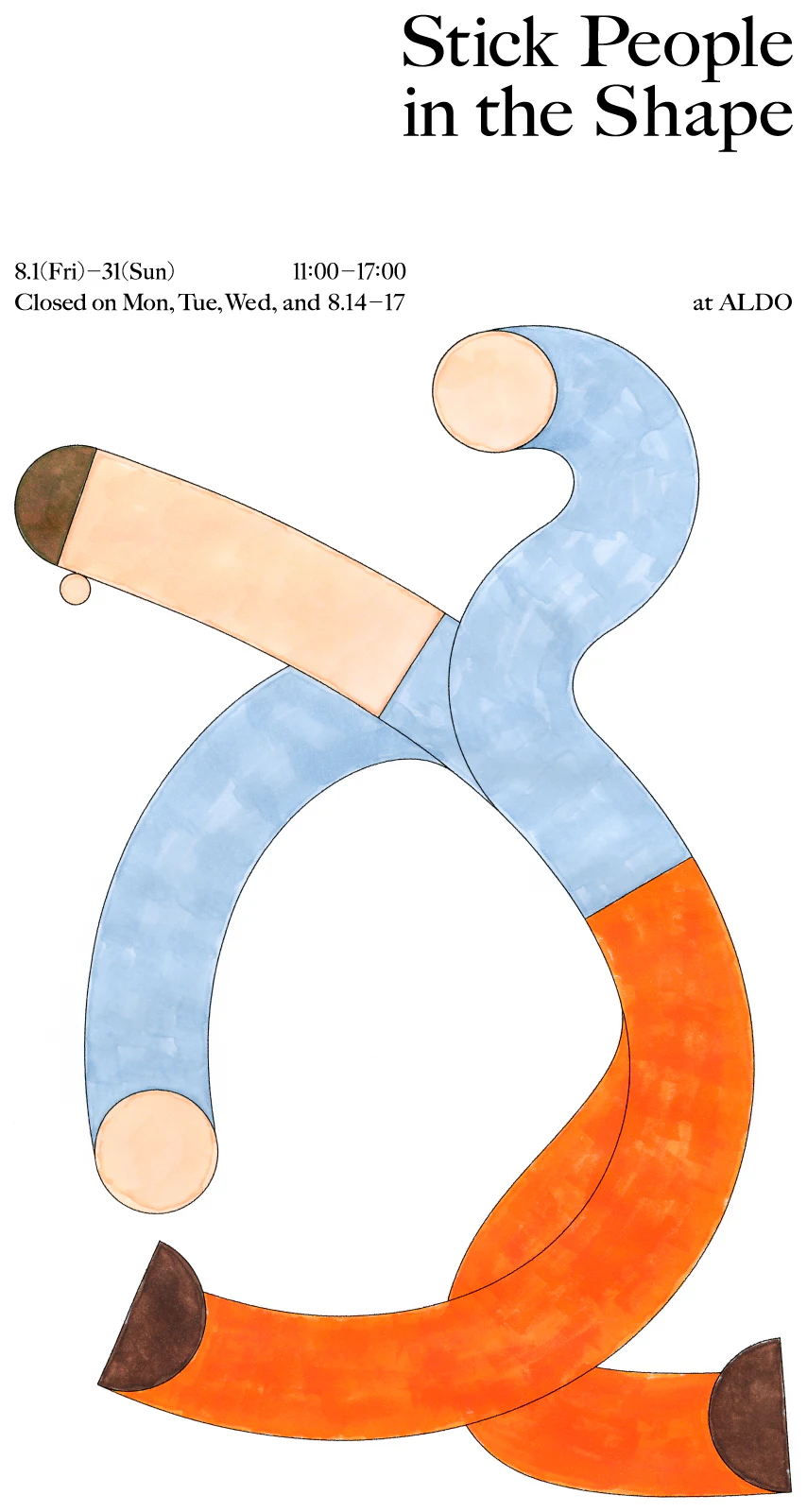 Stick People in the Shape の画像
