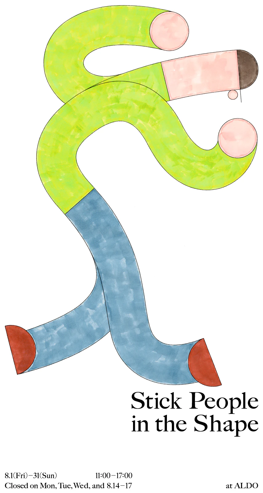 Stick People in the Shape の画像