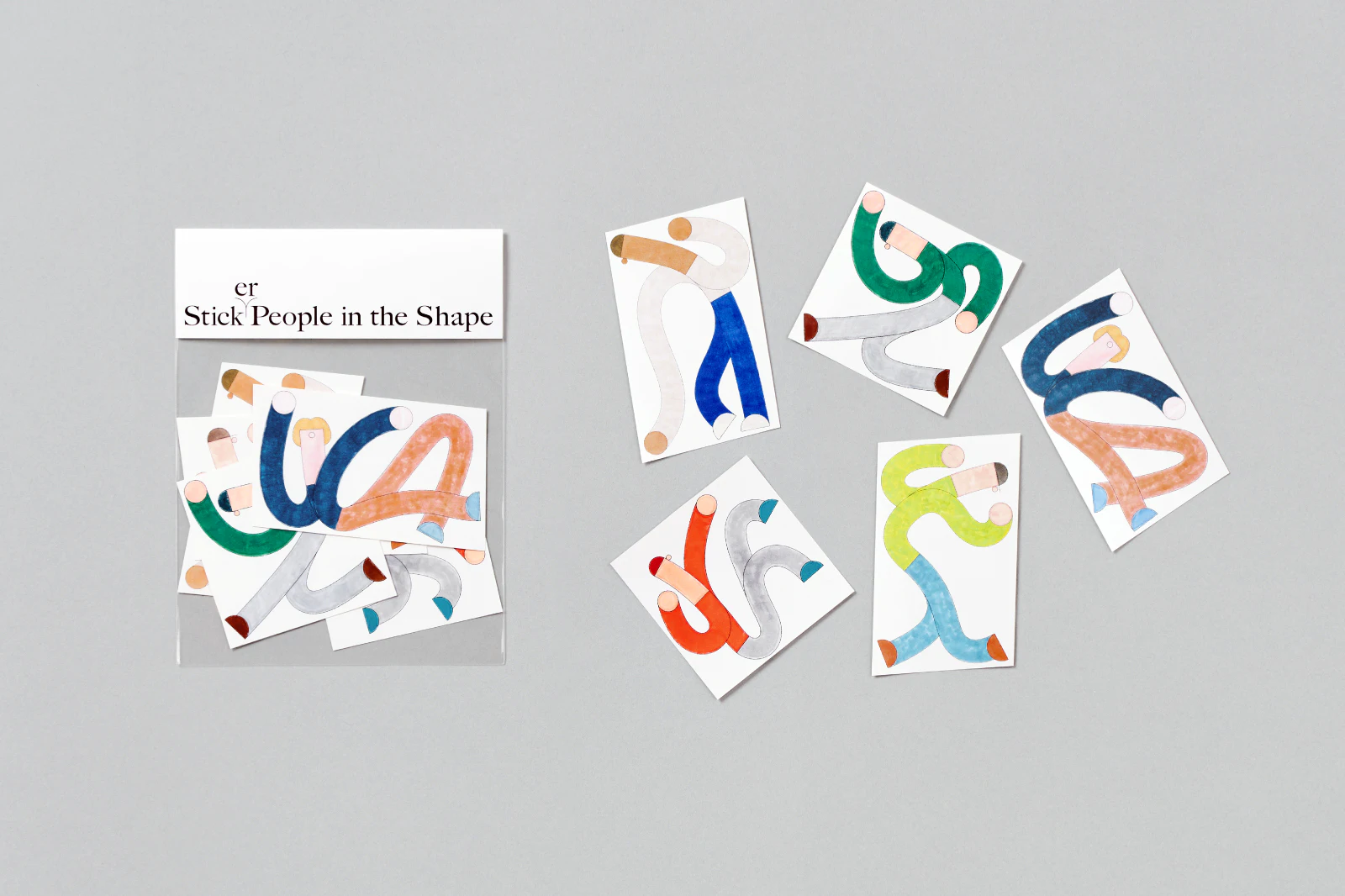 Stick People in the Shape の画像