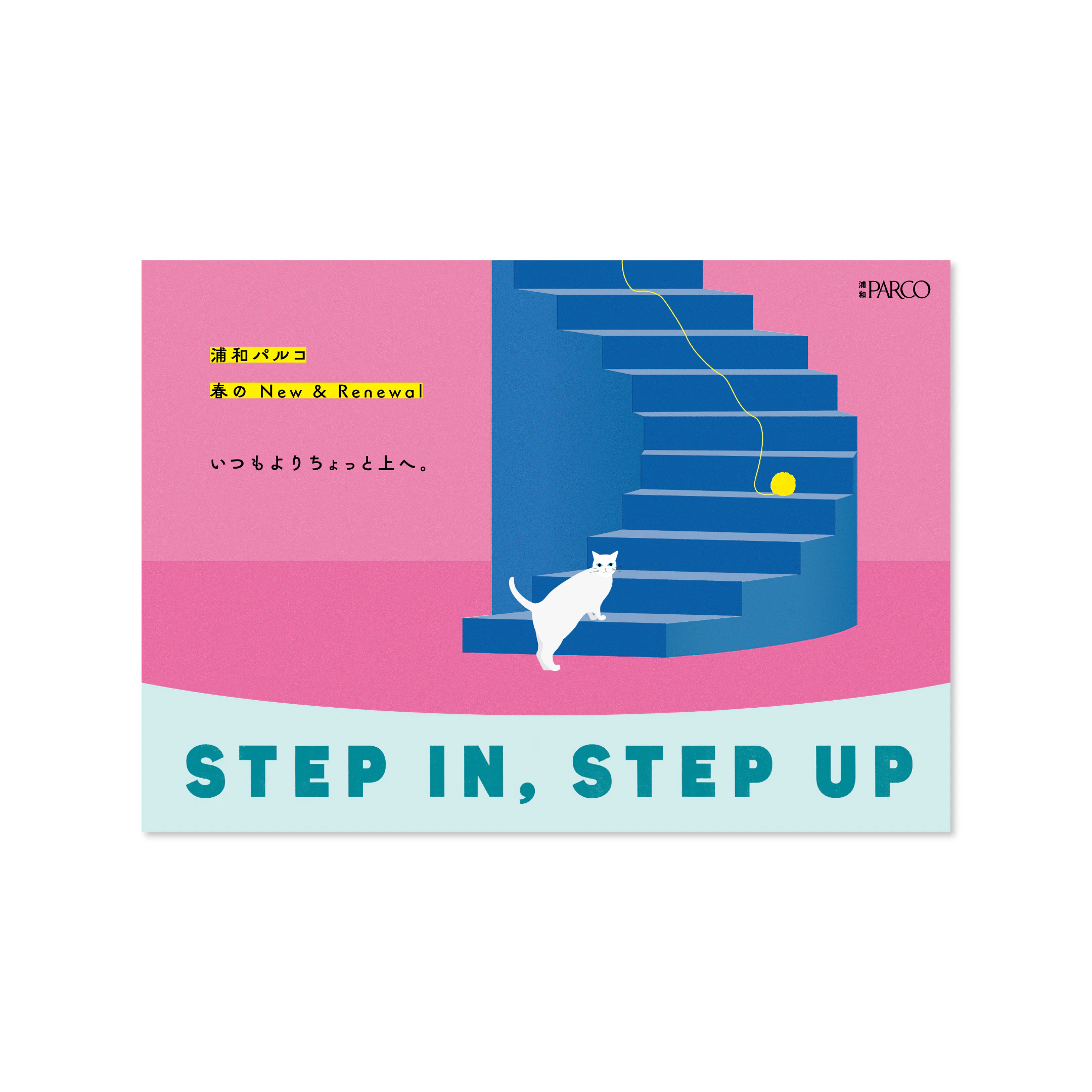 STEP IN STEP UP の画像