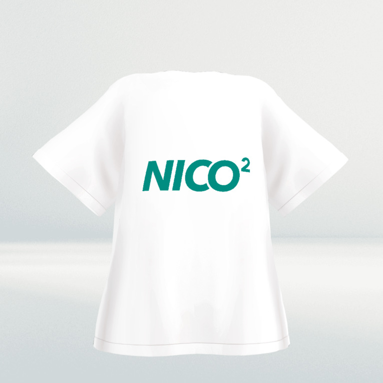 NICO2 シンプルTシャツ