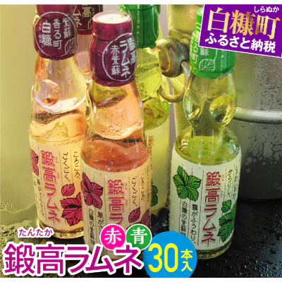 鍛高ラムネ（青・赤）【30本入り】