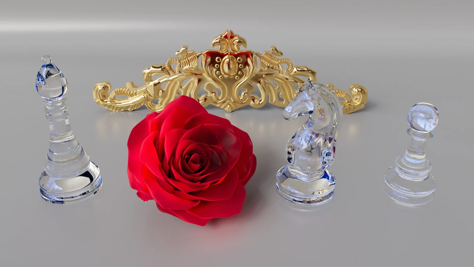 薔薇とチェス
