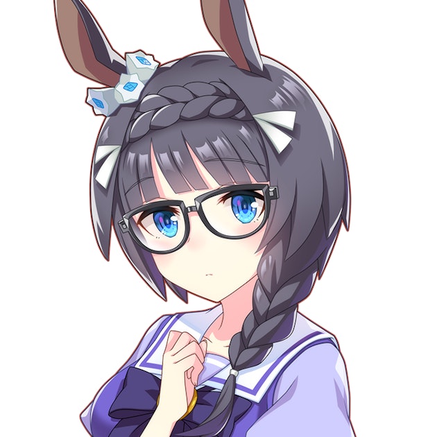 ウマ娘 執事眼鏡eye mirror コラボ ゼンノロブロイ ウマ娘 プリティー