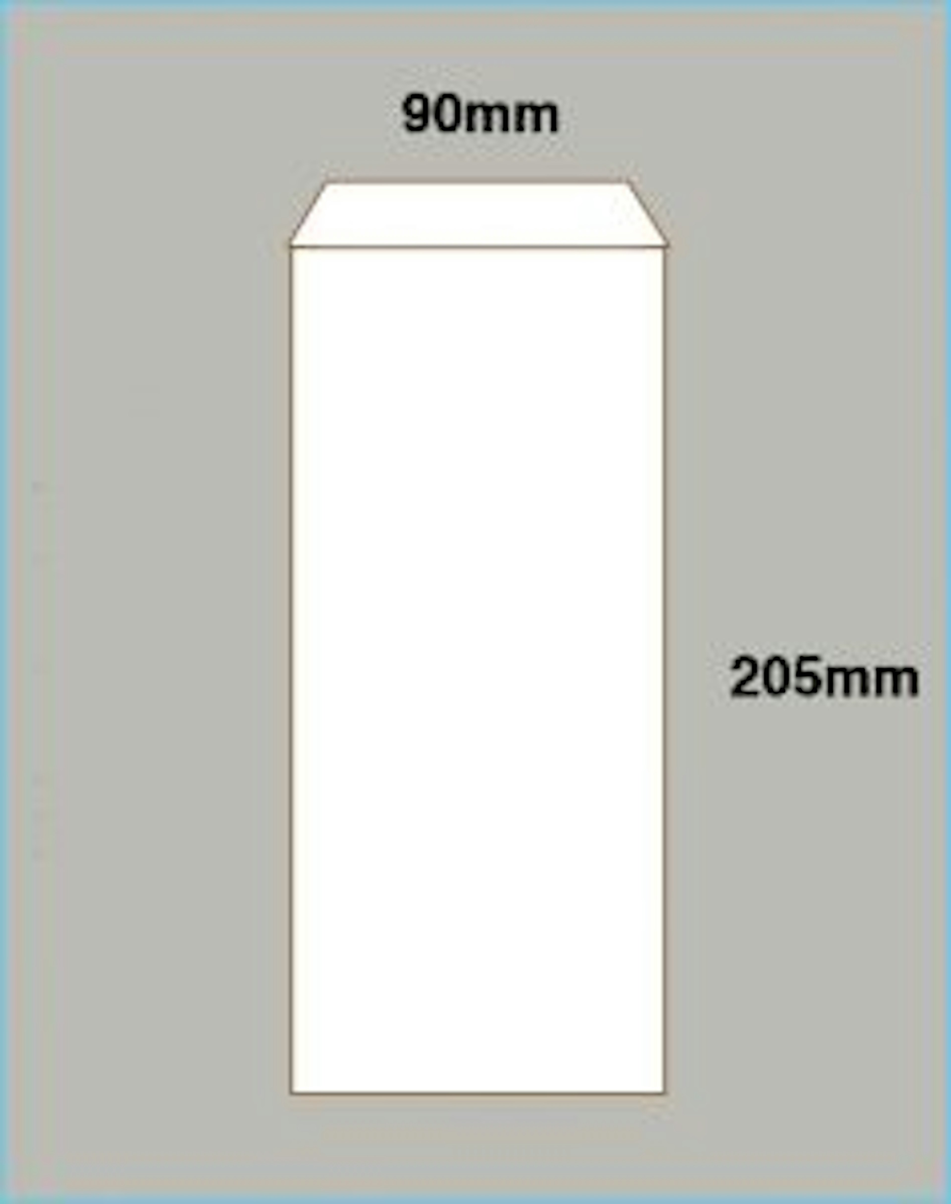 90mm×205mm