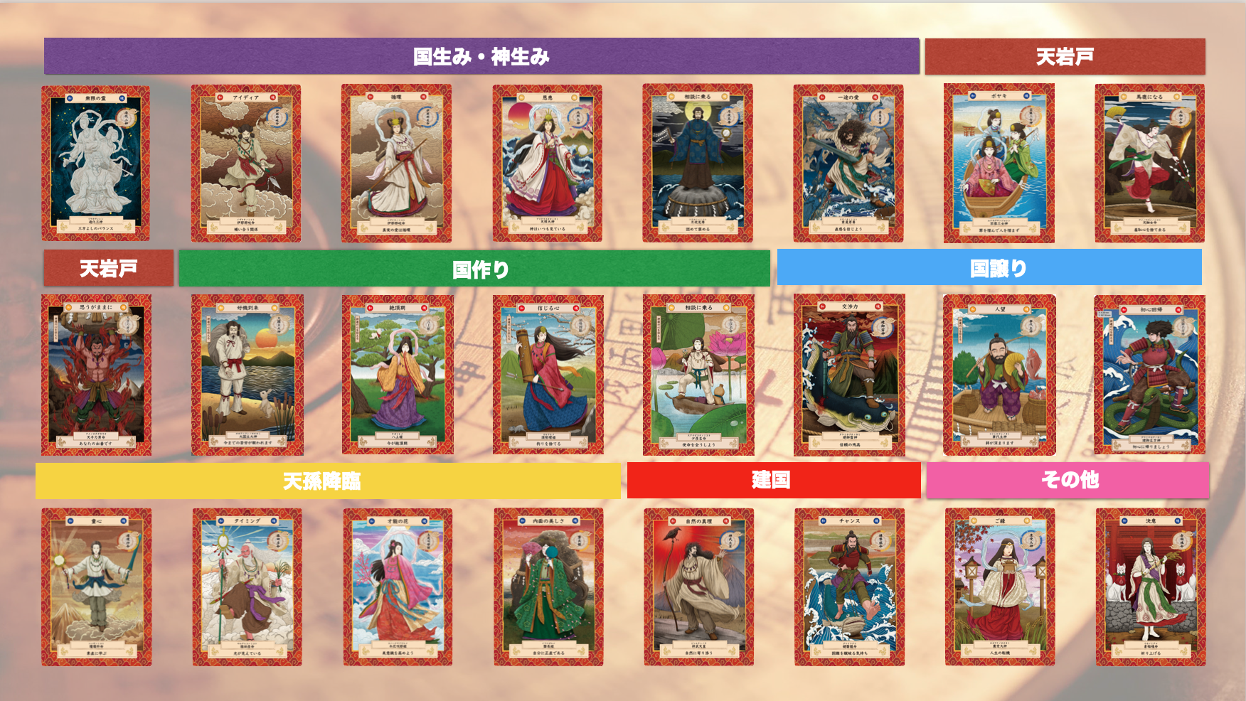 八百万の神・そしじカード・オンラインサロン